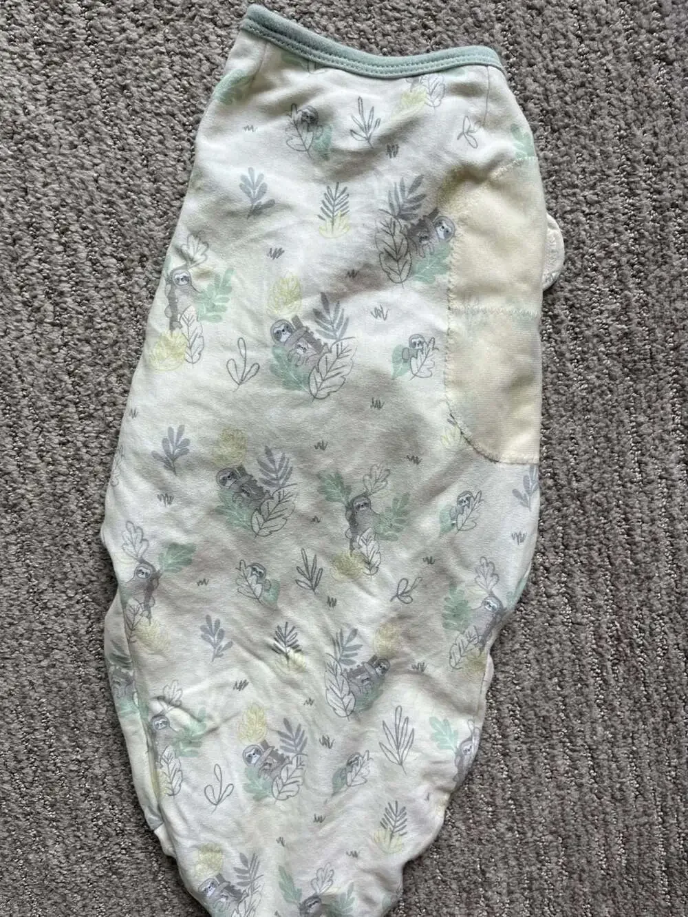 SwaddleMe by Ingenuity Original Swaddle Wrap - sloth pattern 0-3 Months